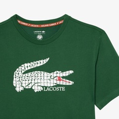 Camiseta de Tênis Edição Roland-Garros Lacoste Masculina - Foto 5