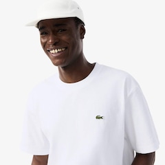 Camiseta de malha de algodão pesado Lacoste Masculina - Foto 3