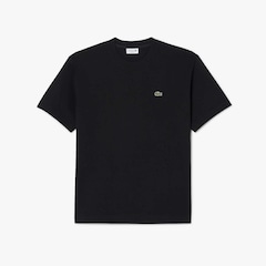 Camiseta de malha de algodão pesado Lacoste Masculina - Foto 1