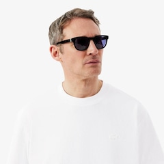 Camiseta de Algodão Estampada Modelagem ampla Lacoste Masculina - Foto 2