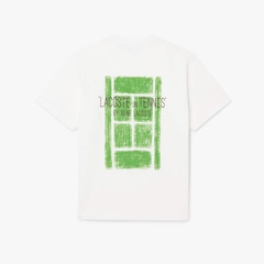 Camiseta de Algodão Estampada Lacoste Masculina - Foto 4