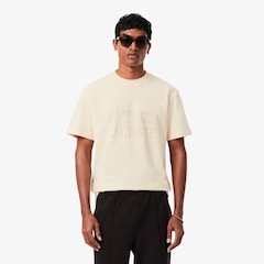 Camiseta de Algodão Estampada Lacoste Masculina - Foto 1