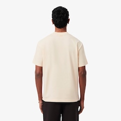 Camiseta de Algodão Estampada Lacoste Masculina - Foto 2