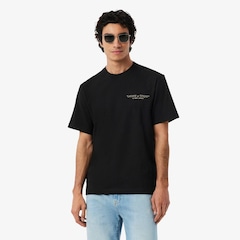 Camiseta de Algodão Bordada Lacoste Unissex - Foto 2