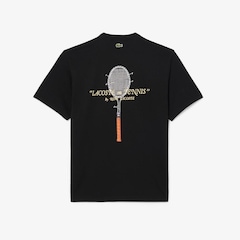 Camiseta de Algodão Bordada Lacoste Unissex - Foto 5