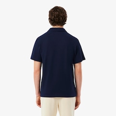 Camisa Polo Classic Fit em Algodão e Linho Lacoste Masculina - Foto 2