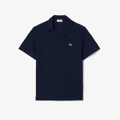 Camisa Polo Classic Fit em Algodão e Linho Lacoste Masculina - Foto 3