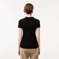 Camiseta de Algodão Canelada com Caimento Ajustado - Foto 3