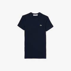 Camiseta de Algodão Canelada com Caimento Ajustado - Foto 1