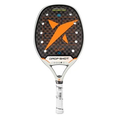 Raquete de Beach Tennis Drop Shot Premium 4.0 BT 12k Thales - Foto 1