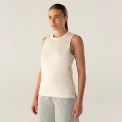 Camiseta Regata Fila Basic Regular Outline Feminina - Foto 1