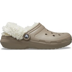 Sandália Crocs Classic Fleece Lined Clog - Unissex - Foto 1
