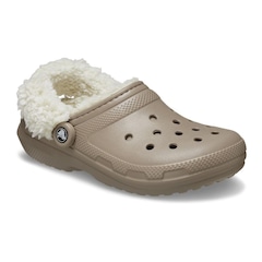Sandália Crocs Classic Fleece Lined Clog - Unissex - Foto 2