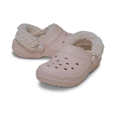 Sandália Crocs Classic Fleece Lined Clog - Unissex - Foto 4
