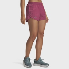 Shorts de Corrida Under Armour Fly By - Feminino - Foto 1