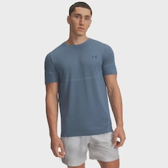 Camiseta de Treino Under Armour Rush Seamless Legacy Masculina - Foto 1