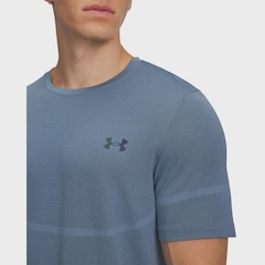 Camiseta de Treino Under Armour Rush Seamless Legacy Masculina - Foto 6