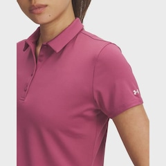 Camisa Polo de Golf Under Armour Playoff SS - Feminina - Foto 3
