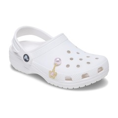 Jibbitz™ Crocs Pérola Rosa e Flor - Foto 3