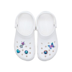 Kit Jibbitz™ Crocs Meta Iridescente Pack com 5 Peças - Foto 3