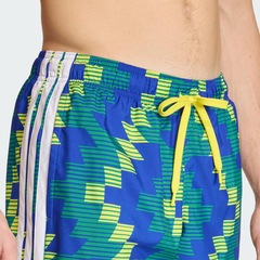 Short de Natação Adidas futebol Costuras de 5 polegadas Masculino - Foto 6