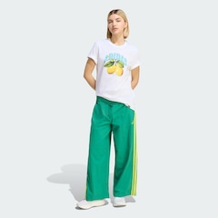 Calça Adidas Paraquedas Três Listras Woven Feminina - Foto 4
