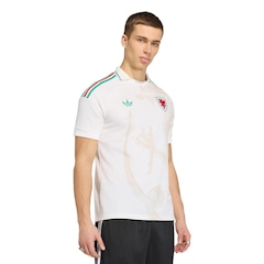 Camisa País de Gales II 26/27 adidas Masculina - Foto 1