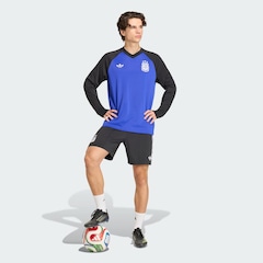 Blusão de Moletom Aquecimento Pré-Jogo II Seleção Argentina 26/27 adidas Masculino - Foto 4