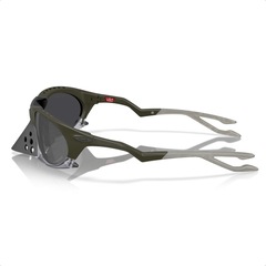 Óculos de Sol Unissex Oakley Unissex Plantaris Prizm Black - Foto 3