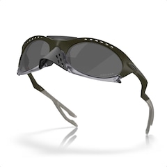 Óculos de Sol Unissex Oakley Unissex Plantaris Prizm Black - Foto 5