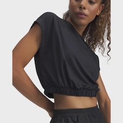 Camiseta de Treino Under Armour Motion Bubble Hem - Feminina - Foto 3