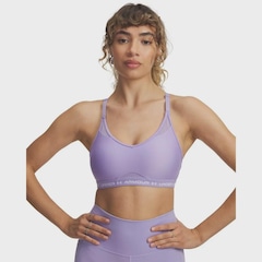 Top de Treino Under Armour Crossback Low Bra - Feminino - Foto 1