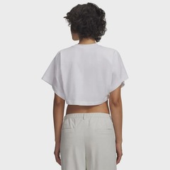Blusa Cropped Sportstyle Under Armour Scrip - Feminina - Foto 2