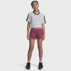 Shorts de Treino Under Armour G Tech Play Up - Infantil - Foto 3