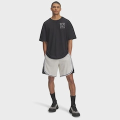 Shorts de Basquete Under Armour Courtside - Masculino - Foto 4