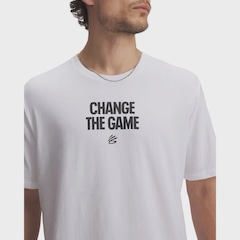 Camiseta de Basquete Under Armour Curry Playable Tee 1 - Masculina - Foto 3