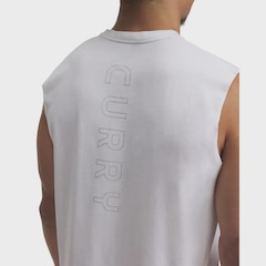 Camiseta Regata de Basquete Under Armour Curry Tee - Masculina - Foto 3