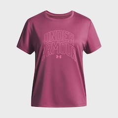 Camiseta de Treino Under ArmourTech Varsity Graphic - Infantil - Foto 4
