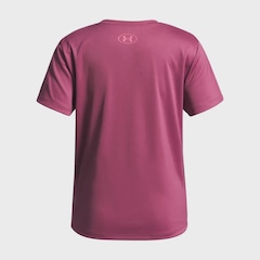 Camiseta de Treino Under ArmourTech Varsity Graphic - Infantil - Foto 5