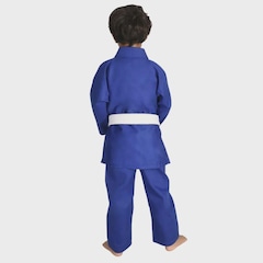 Kimono de Judo - Jiu Jitsu MKS Seito com Faixa Branca - Infantil - Foto 3