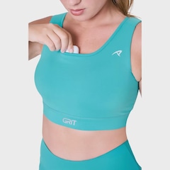 Top Authen Grit Bossa Ajustável 1 Bolso Reto  - Feminino - Foto 4