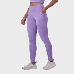Calça Legging Authen Signature Samba 3 Bolsos Feminina - Foto 1