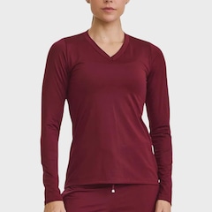 Blusa Caju Brasil Térmica Gola V Feminina - Foto 1