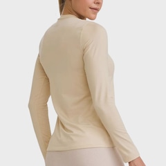 Blusa Caju Brasil Térmica Gola V Feminina - Foto 3