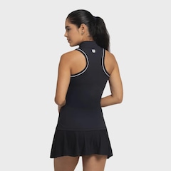 Camiseta Regata Wilson Tour Zip Tank Feminino - Foto 4