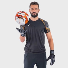Camisa Poker Goleiro Manga Curta Sublimada Sentinela - Masculino - Foto 2