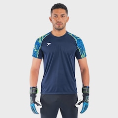 Camisa Poker Goleiro Manga Curta Sublimada Sentinela - Masculino - Foto 1