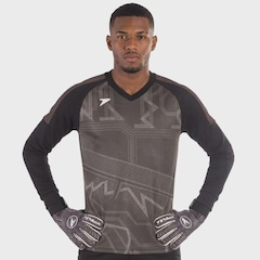 Camisa Poker Goleiro Manga Longa Sublimada Flash Masculino - Foto 1