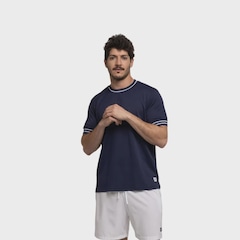 Camiseta Wilson Tour Pique Classic Masculina - Foto 4