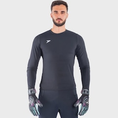 Camisa Poker Goleiro Térmica Skin com Espuma Block Masculino - Foto 1